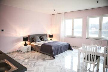Фото номера Апартаменты с видом на озеро Апартаменты Apartamenty Promenada Złotów г. Злотув 10